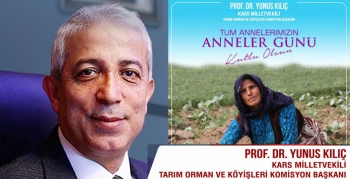 Yunus Kılıç’ın Anneler Günü Mesajı